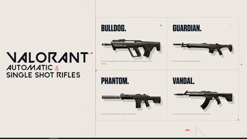 Rifles valorant