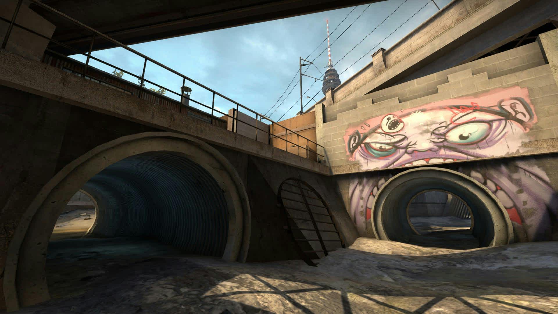 CSGO DE Overpass Map