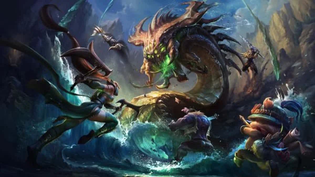 campeones en la jg de LoL