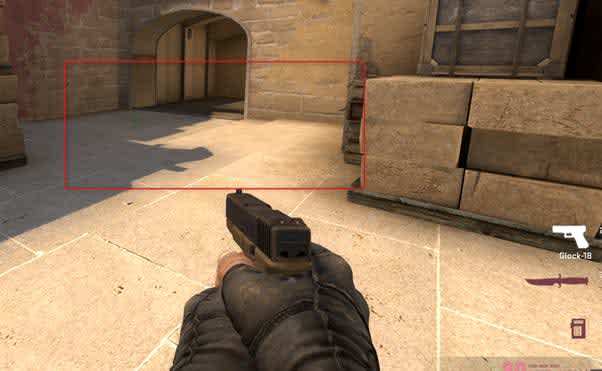 flashes para mirage csgo