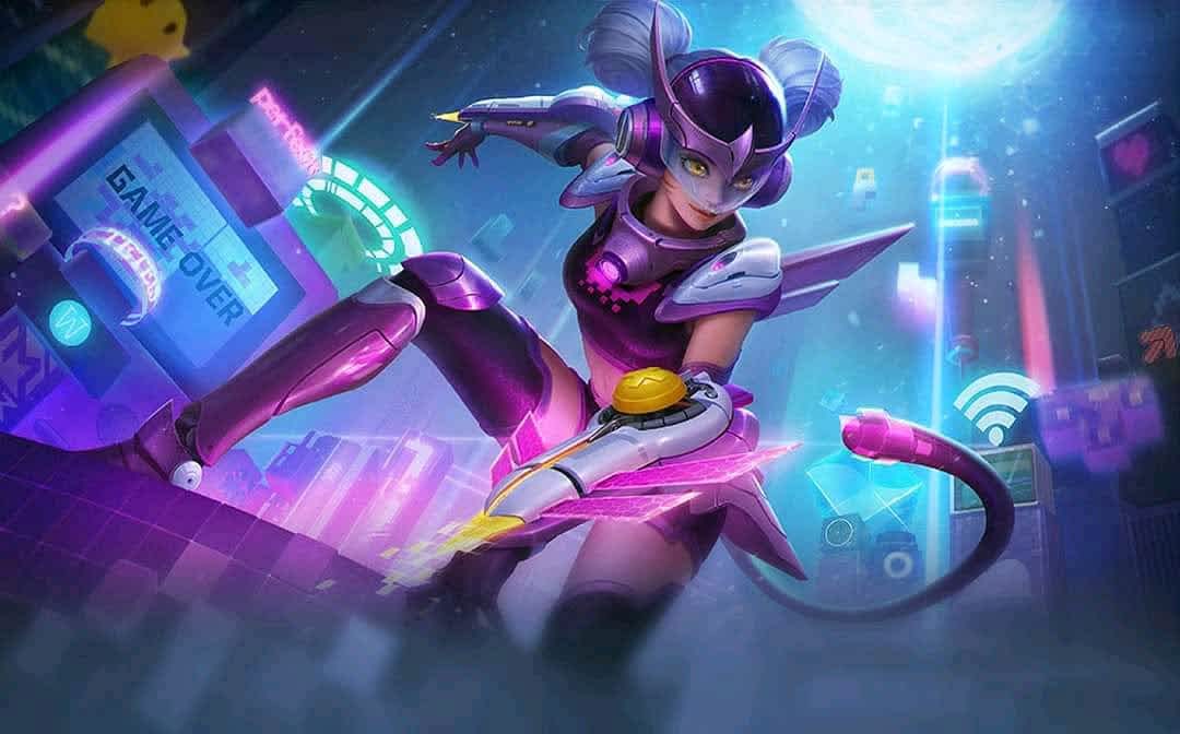 Mobile Legends skin: Pixel Blast Wanwan
