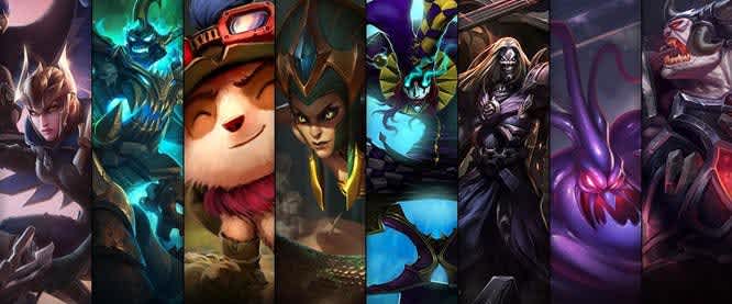 campeones de LoL
