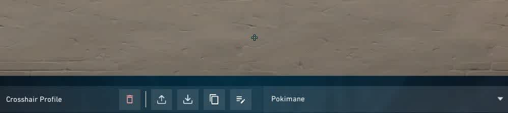 Pokimane crosshair code. 