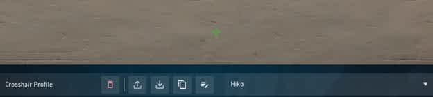 Hiko Crosshair Code
