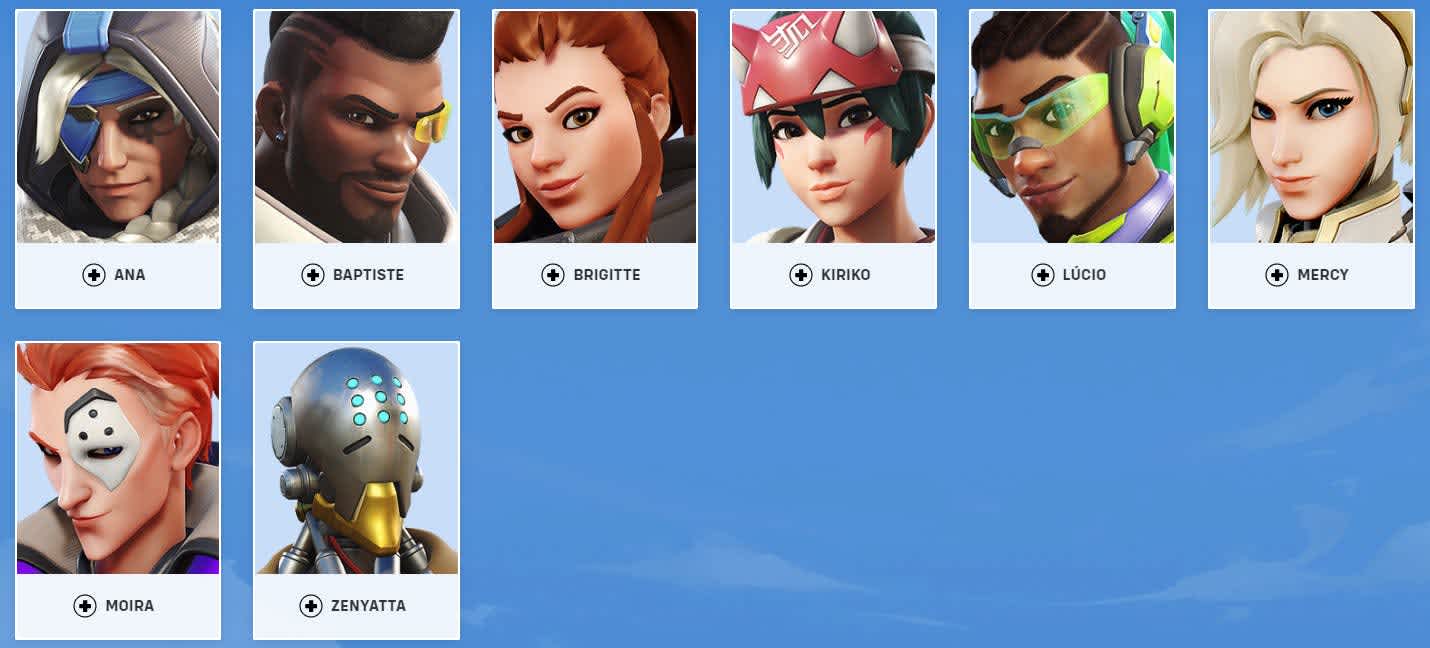 overwatch personagens femininas