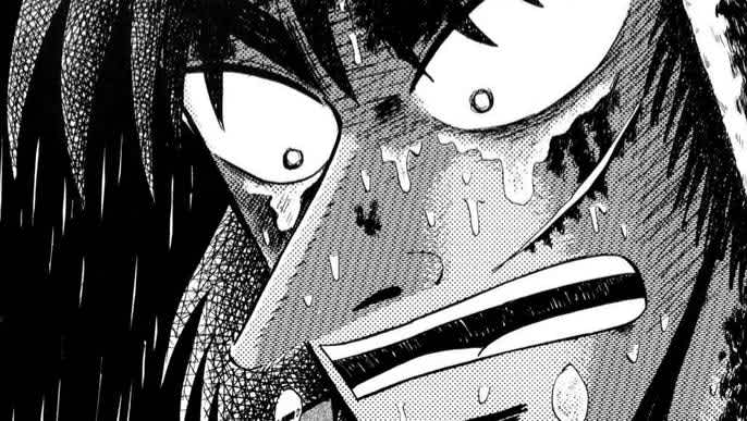 Kaiji manga panel