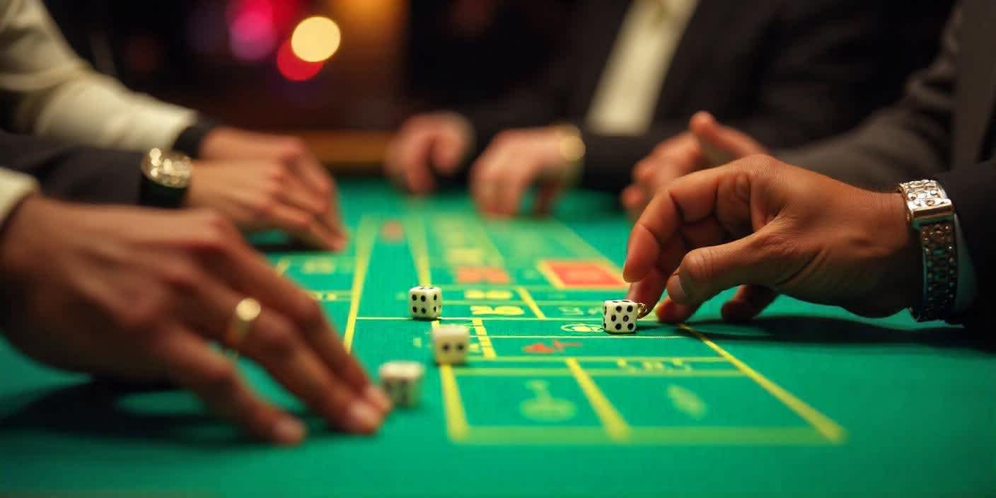 Craps table layout explained