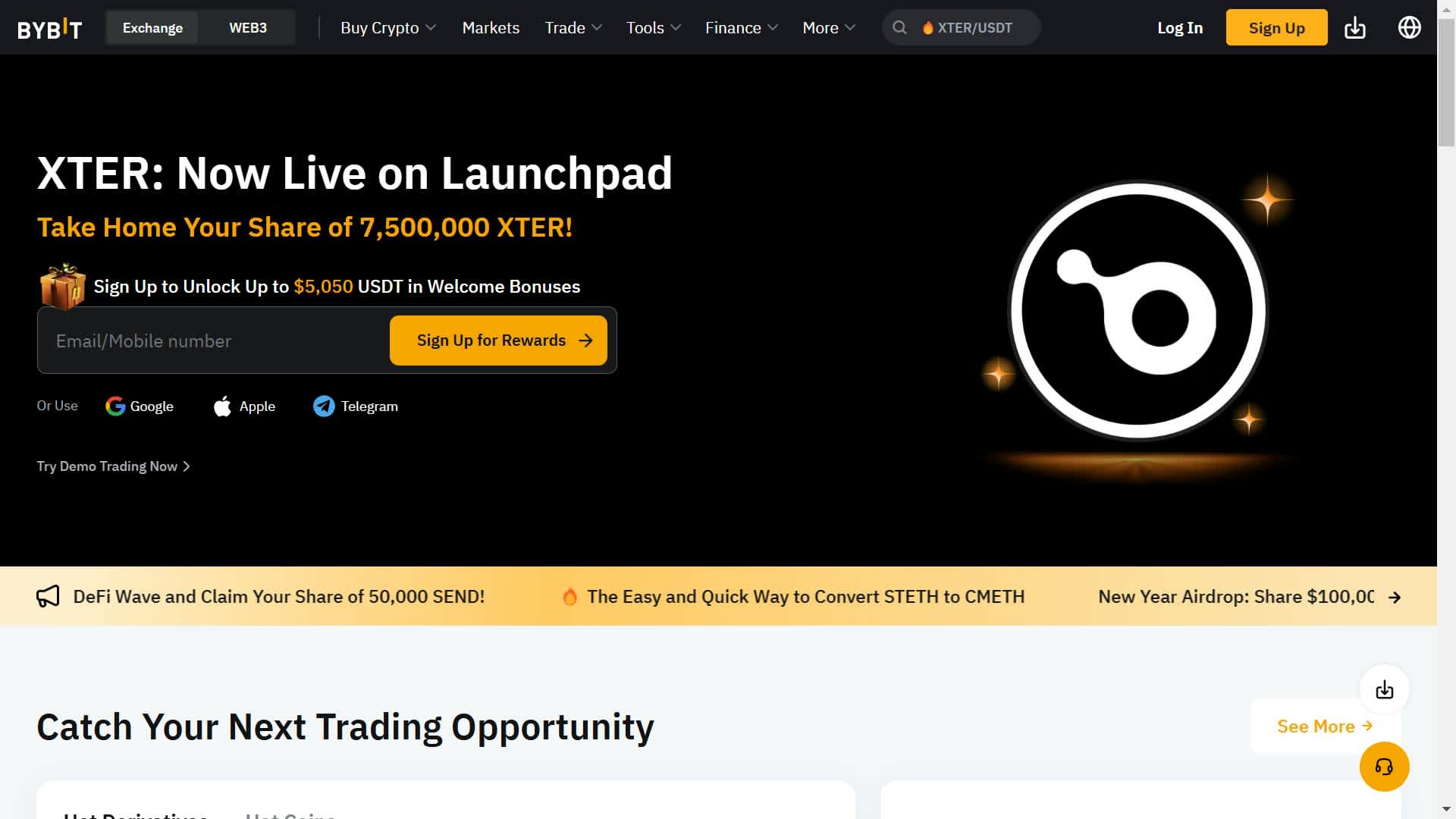 ByBit: best non-KYC crypto exchange