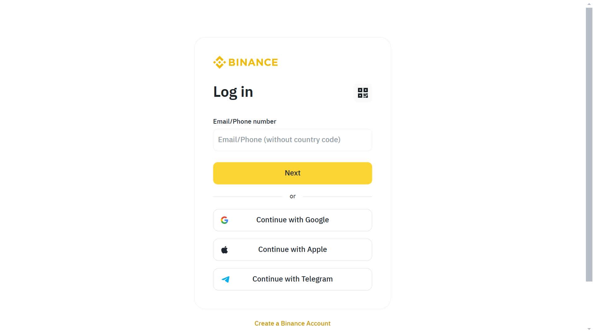 Binance: non-kyc cryptocurrency exchange with limits