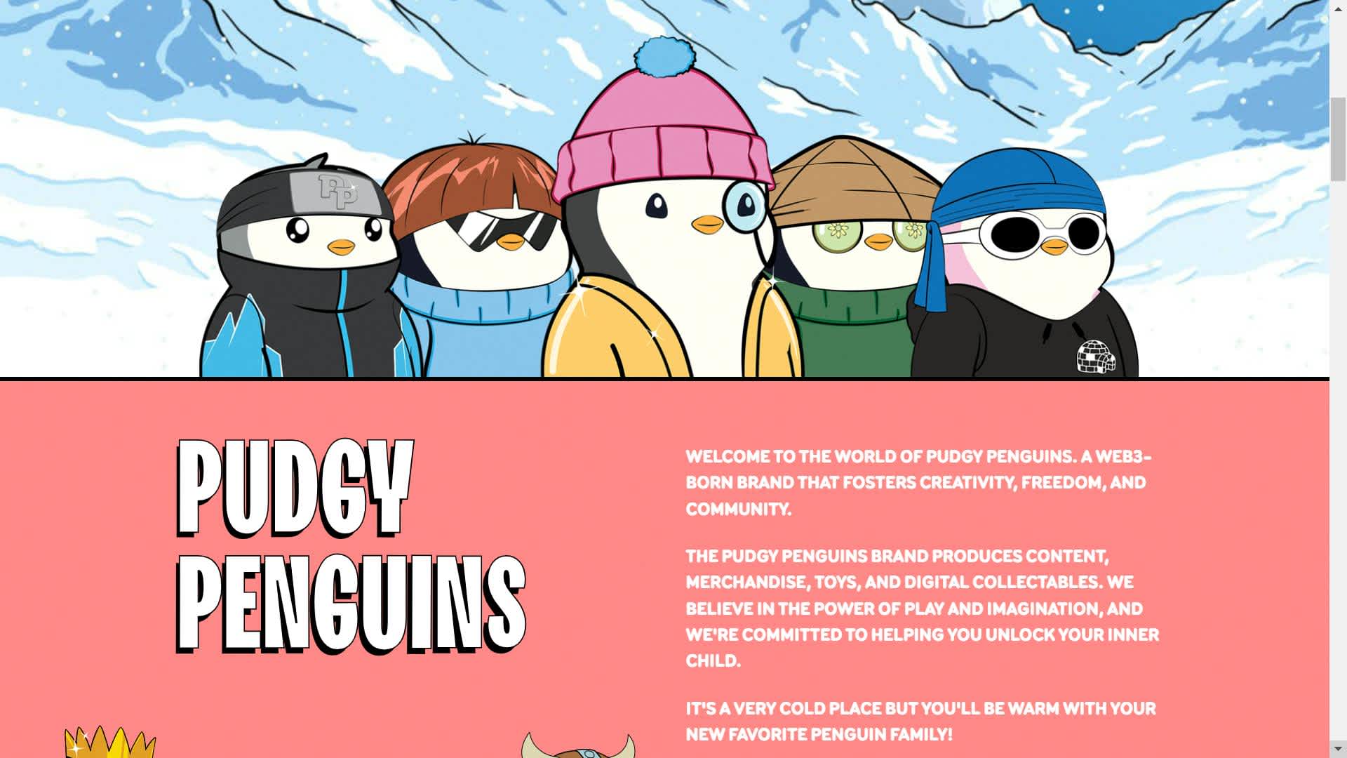 Pudgy Penguins ecosystem