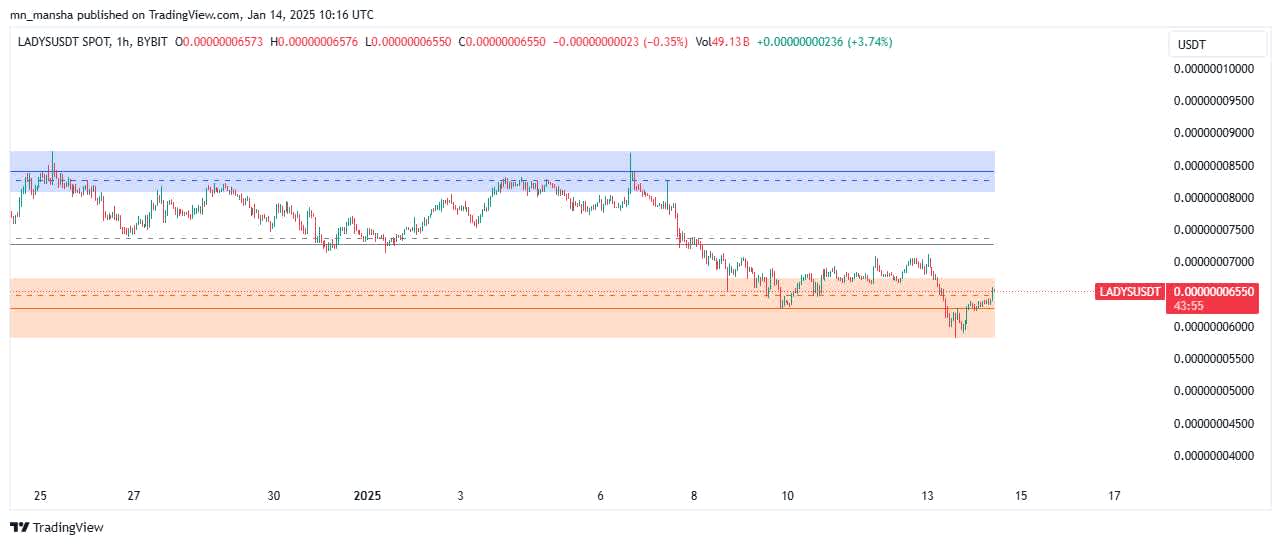 Milady Meme Coin Technical Analysis
