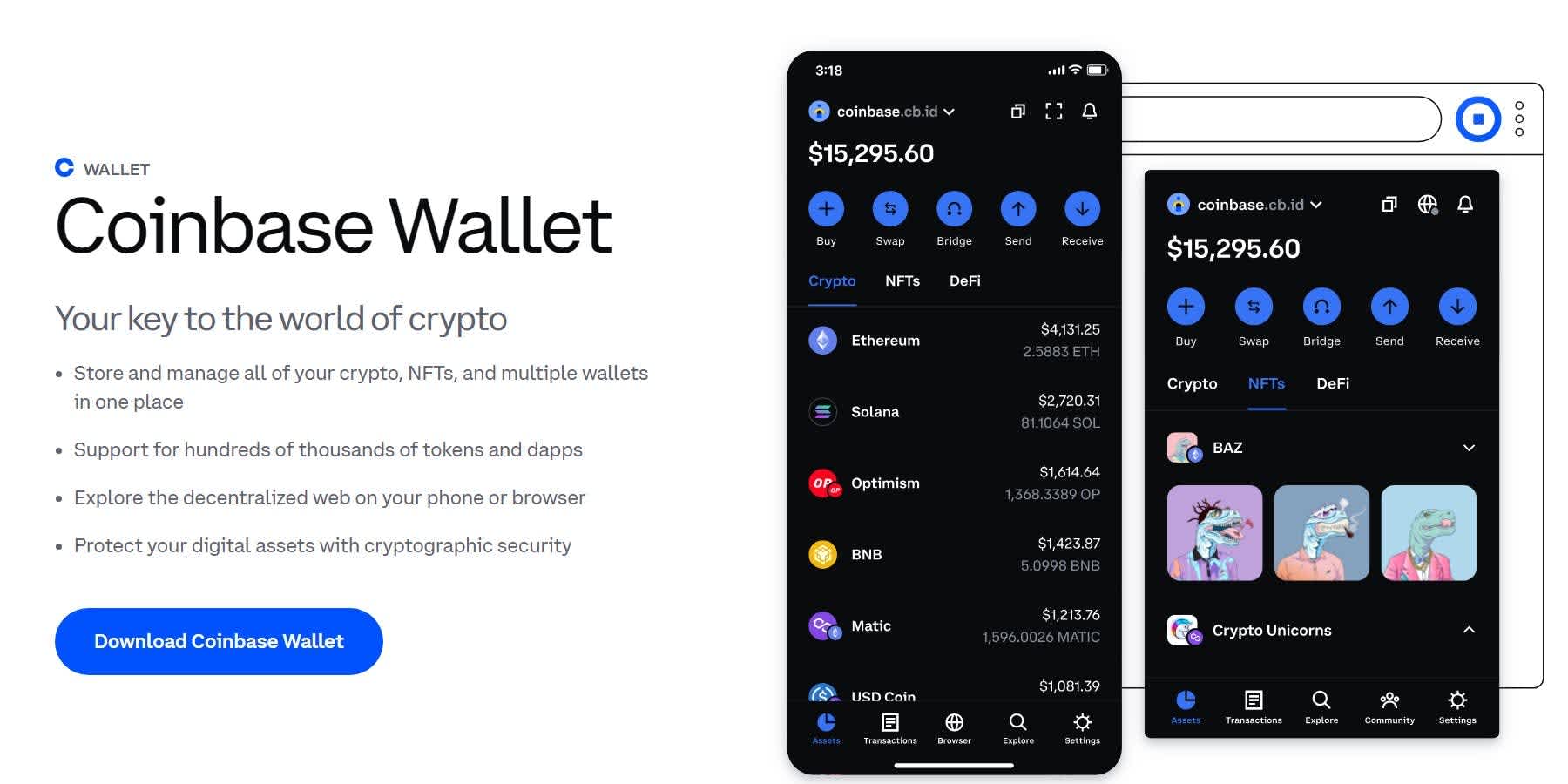 Coinbase Wallet for crypto gambling sites