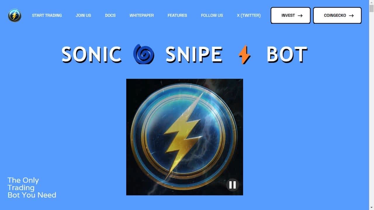Sonic Snipe Bot