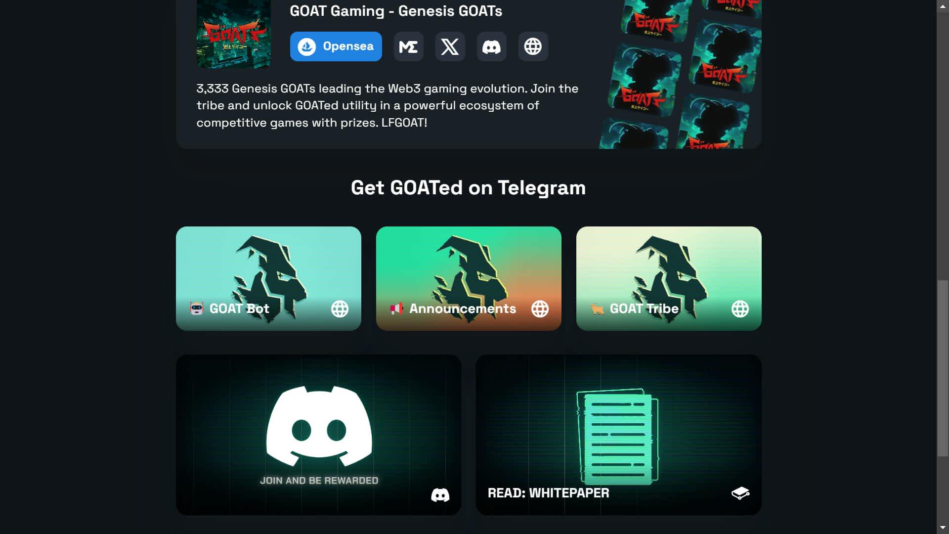 AlphaGoats AI agents