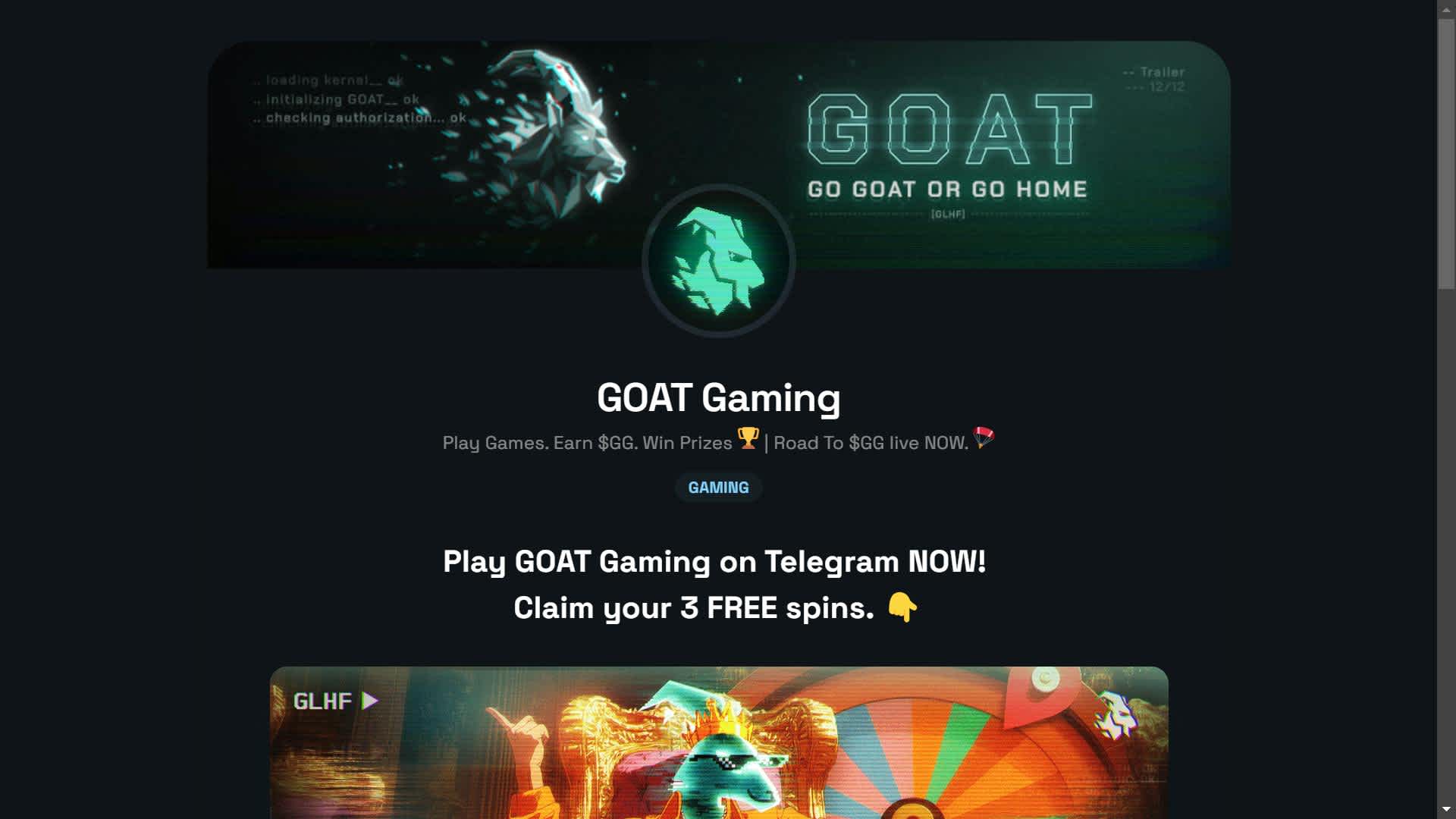 Goat Gaming to launch AlphaGOATS