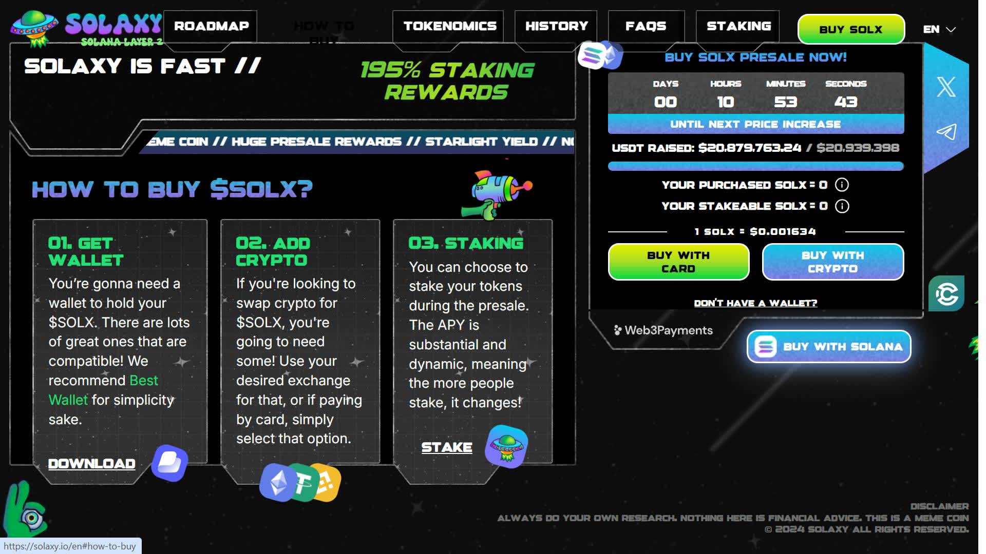 Solaxy Price Predictions