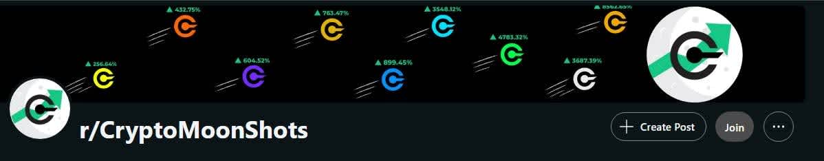 r/CryptoMoonShots crypto subreddit