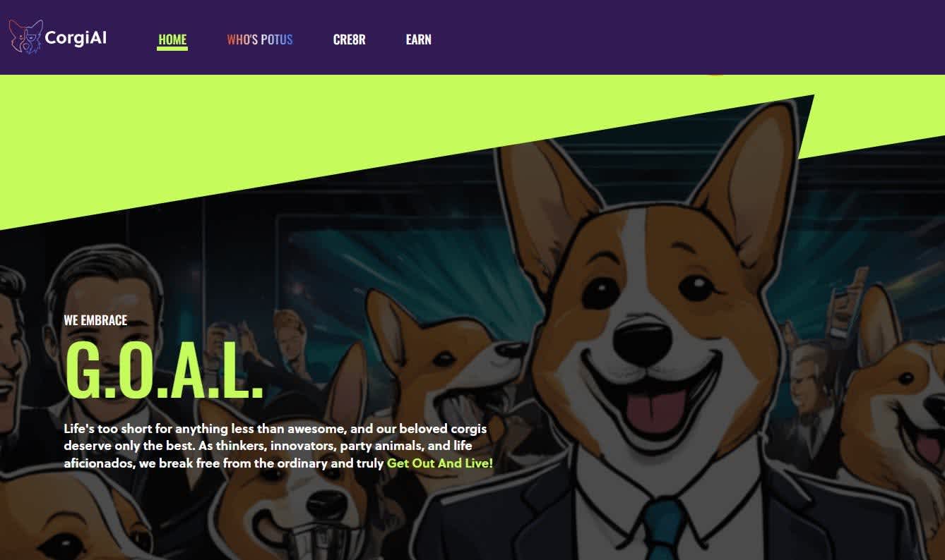 CorgiAI meme coin