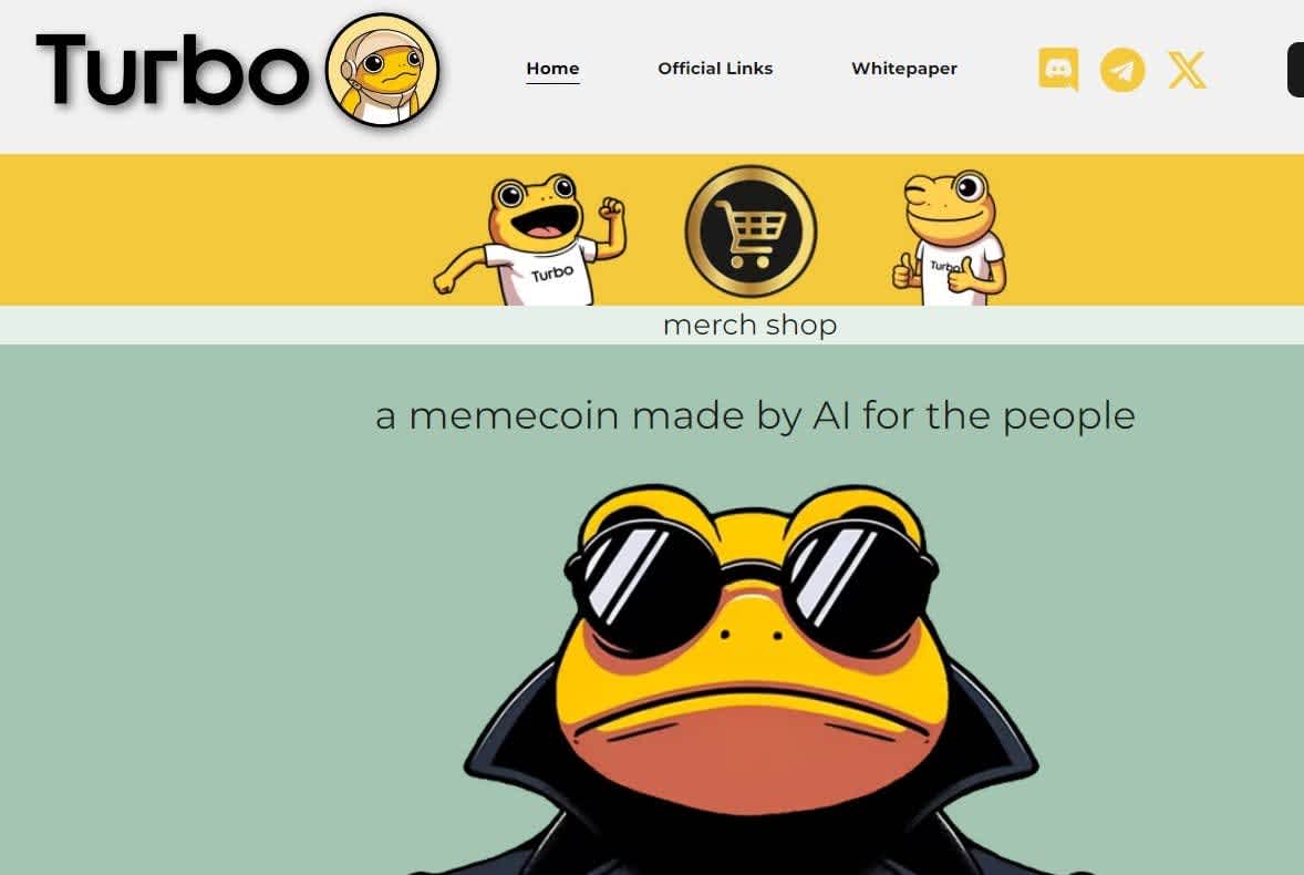 TURBO meme AI coin