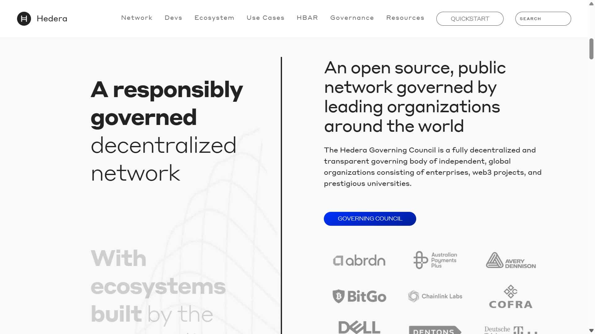 hedera hashgraph network