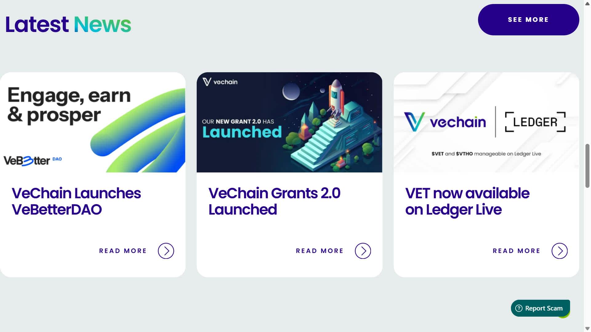 latest VeChain news