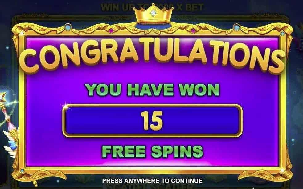 Starlight Princess bonus features: free spins