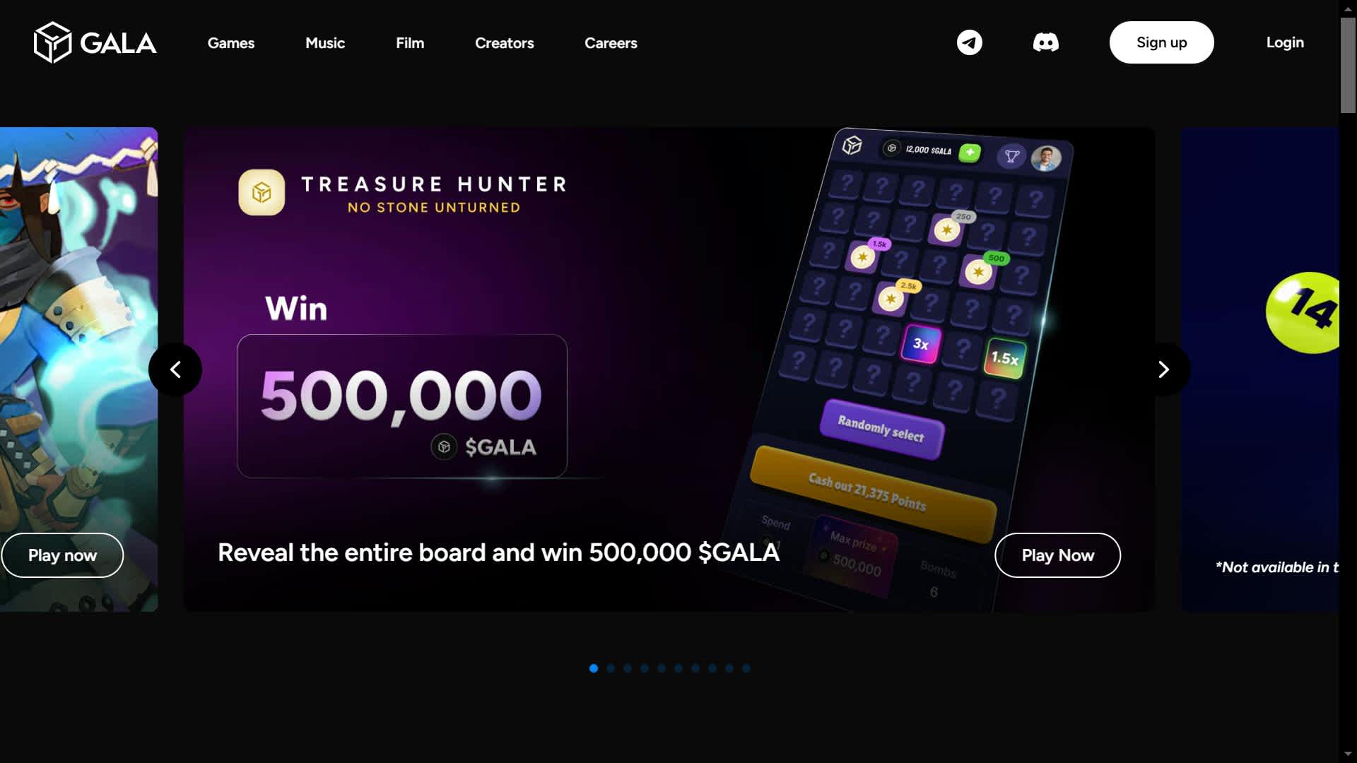GALA crypto gaming token