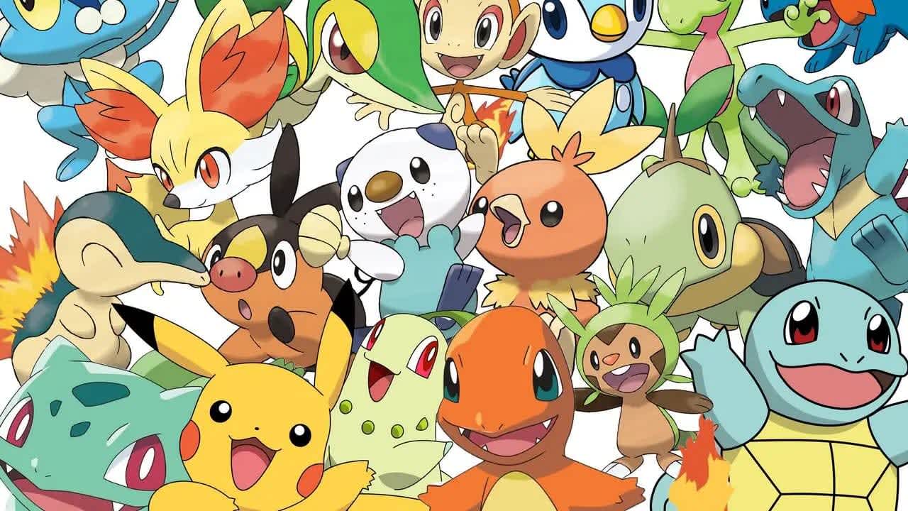 All Pokemon starters