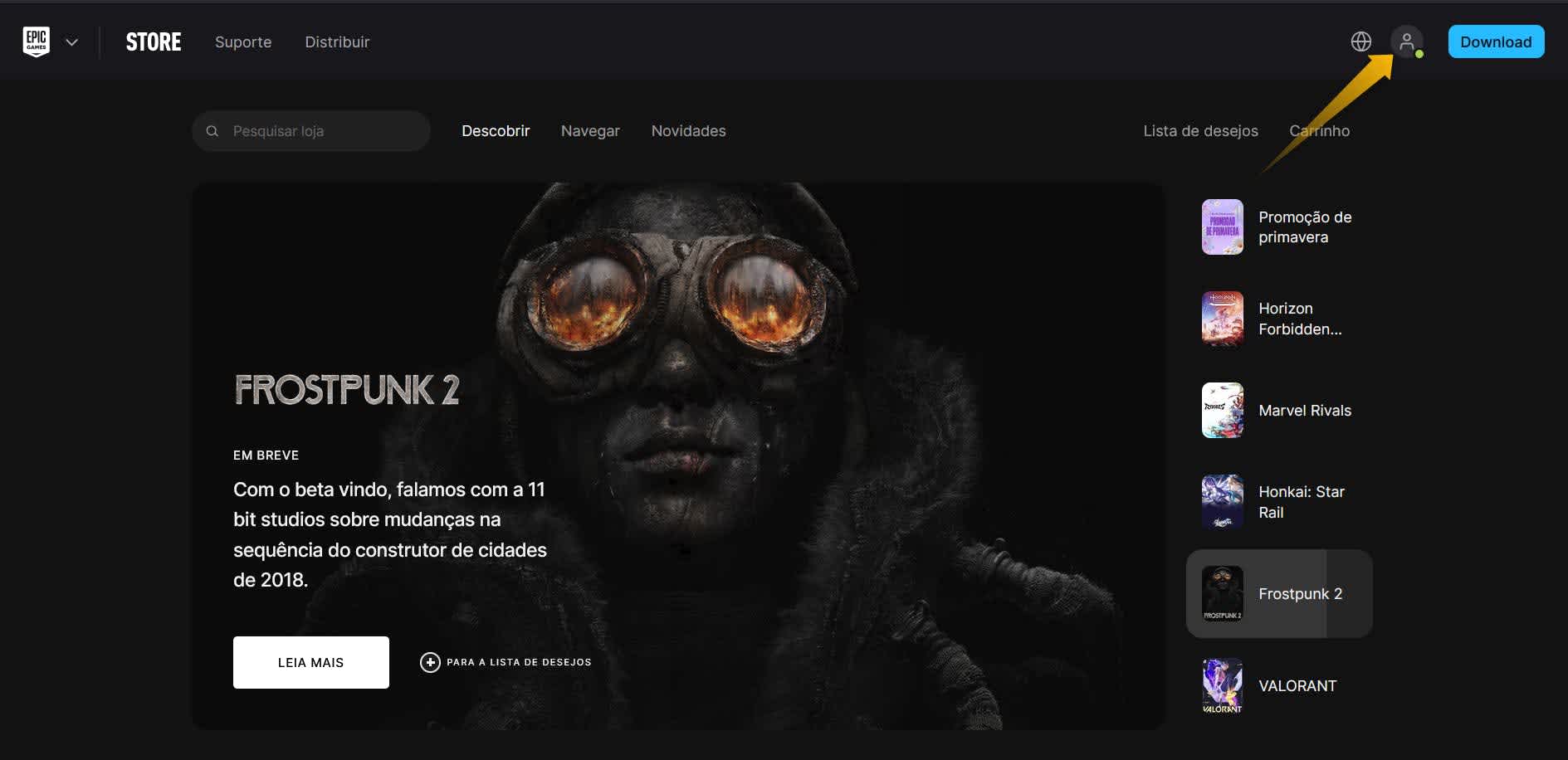  códigos do Fortnite através da Epic Games Store