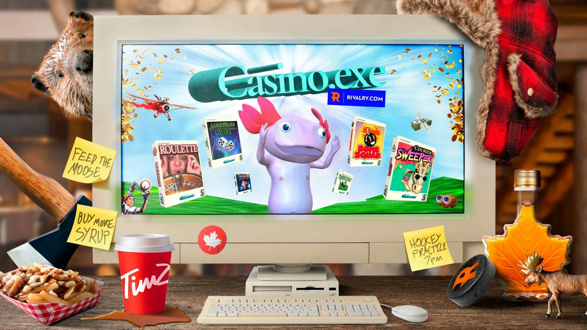Try Rivalry's Casino games today, from blackjack and baccarat to online slot machines!