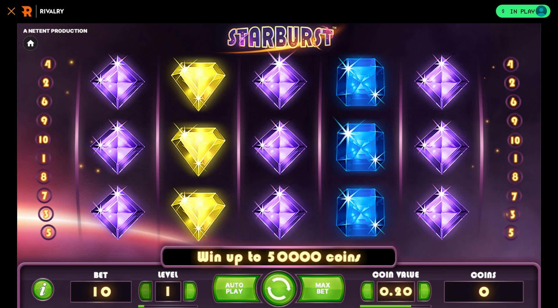 Starburst online slot