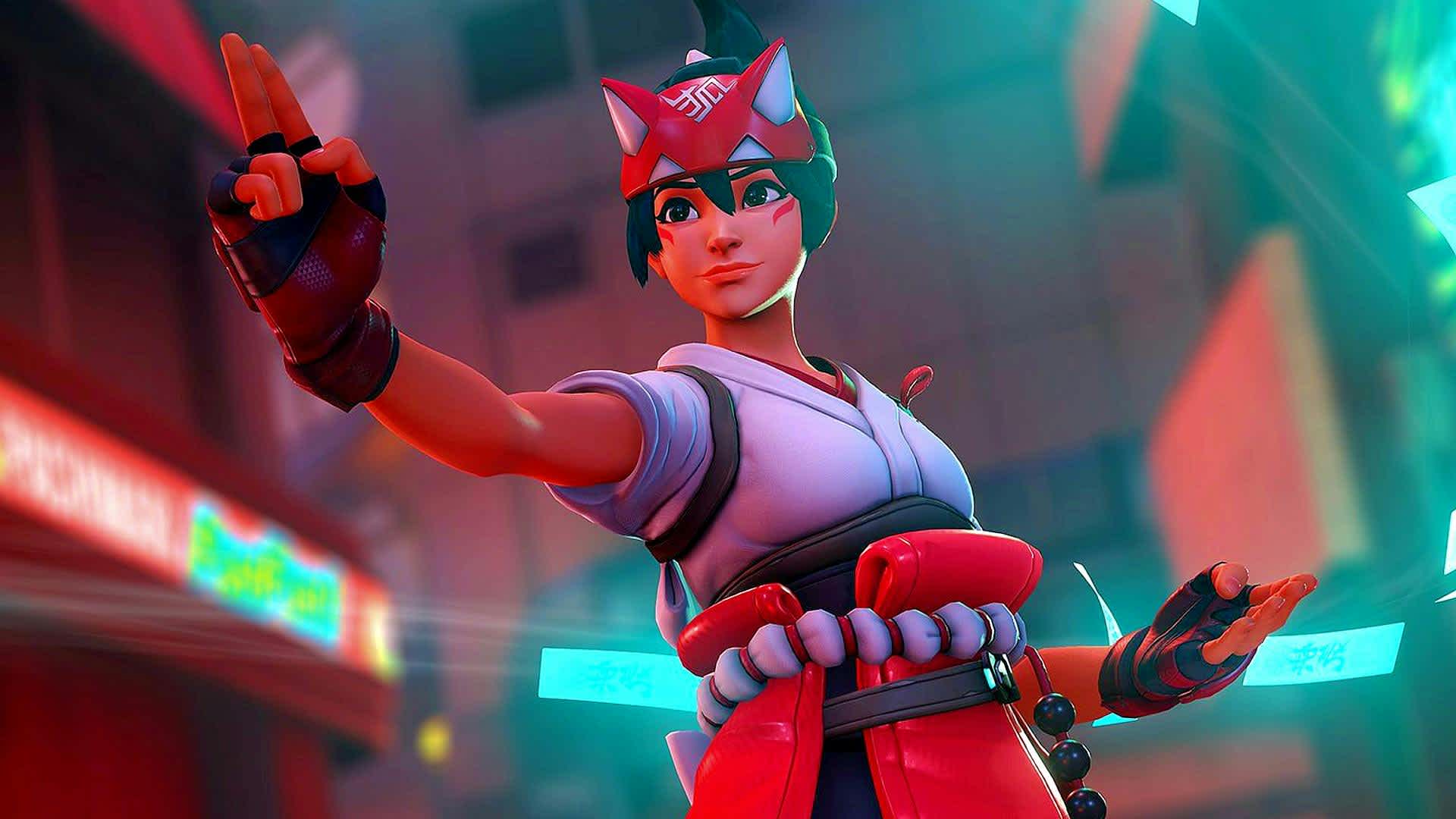 overwatch personagens Kiriko