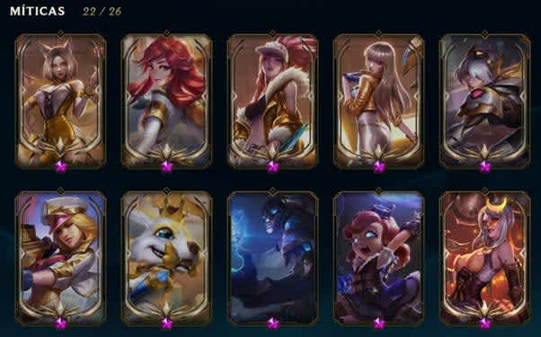 Skins Míticas