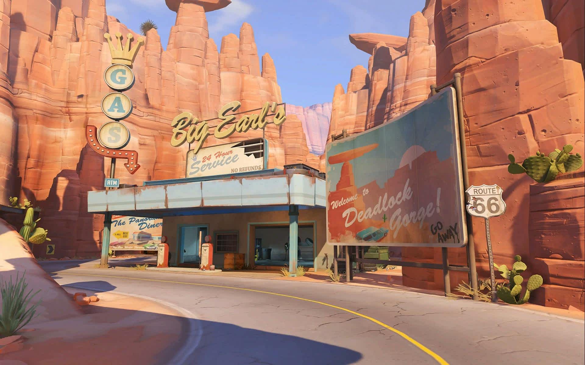 overwatch 2 mapa Rota 66