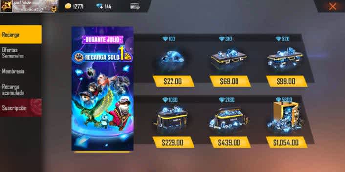 como conseguir diamantes en free fire