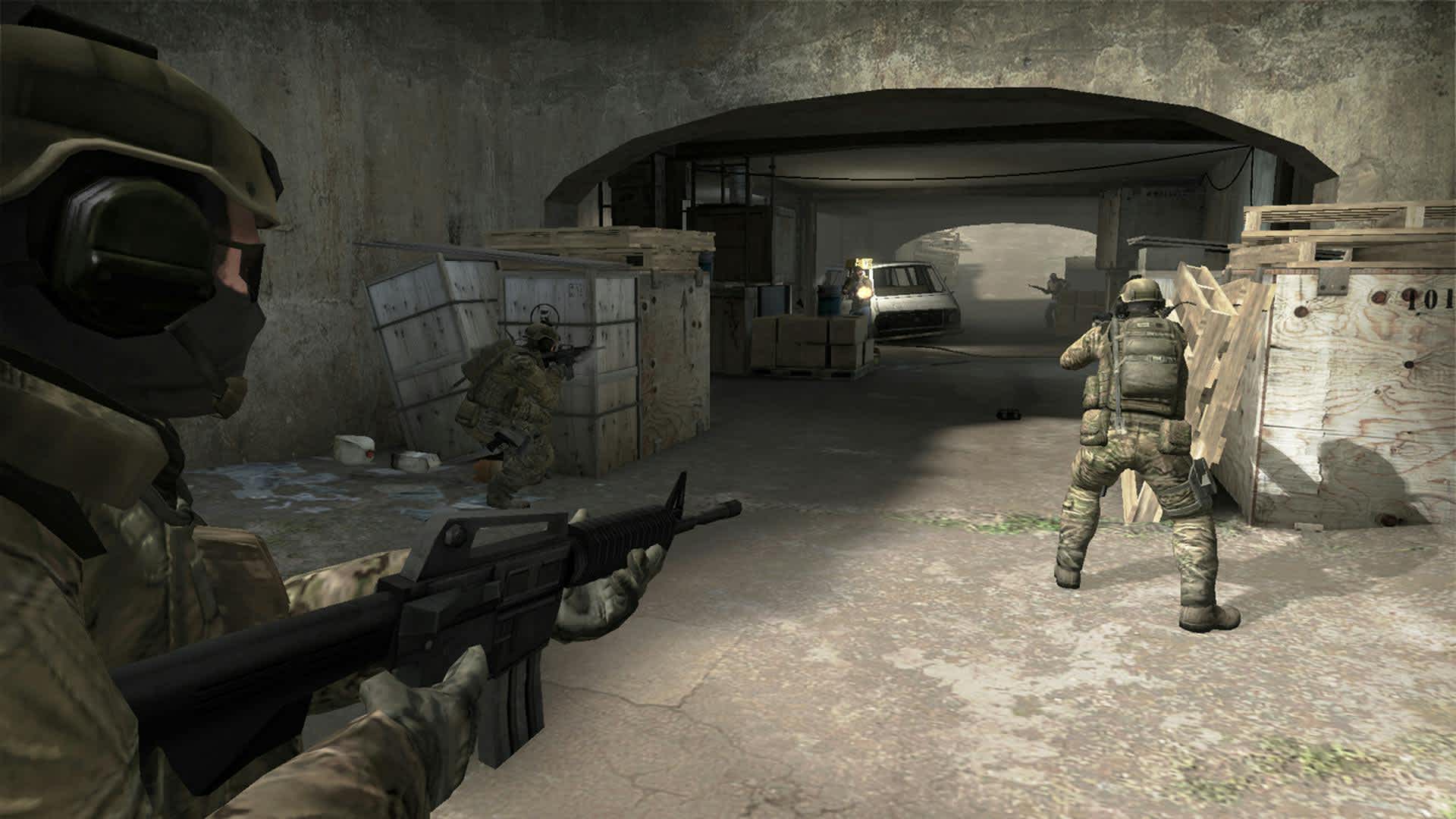 Counter-Strike 2 gameplay. 
