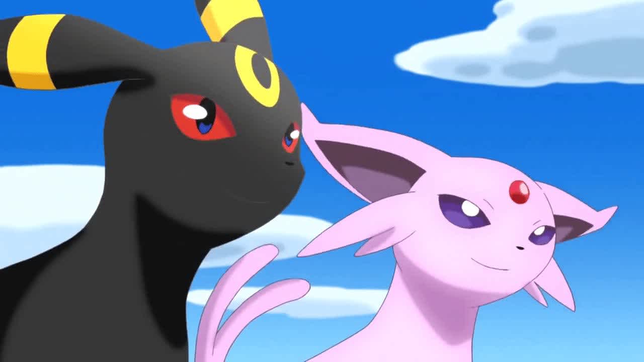 Umbreon and Espeon
