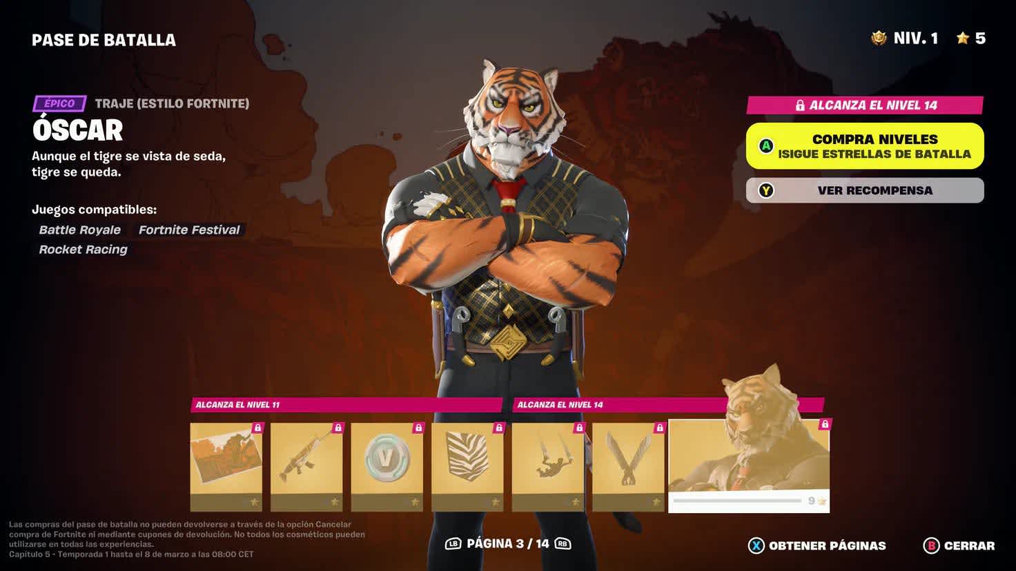 nuevo Pase de Batalla de Fortnite