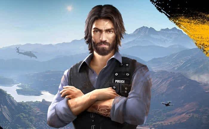 personagens free fire Andrew
