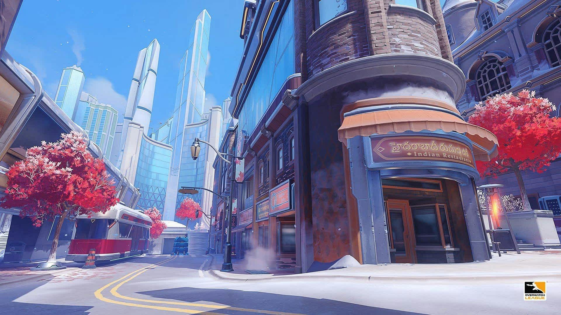 overwatch 2 mapa New Queen Street