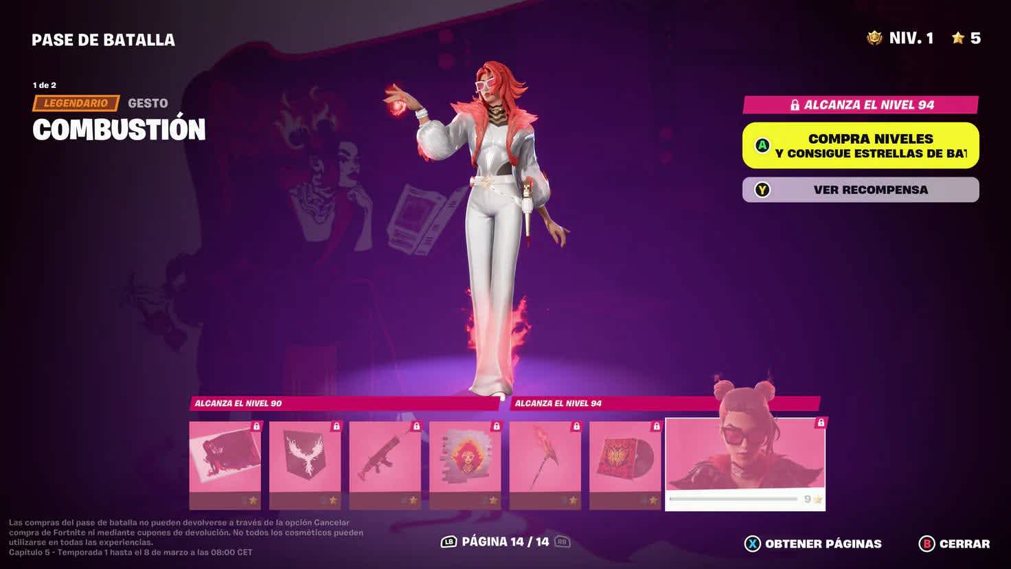 subir el nivel del Pase de Batalla Fortnite