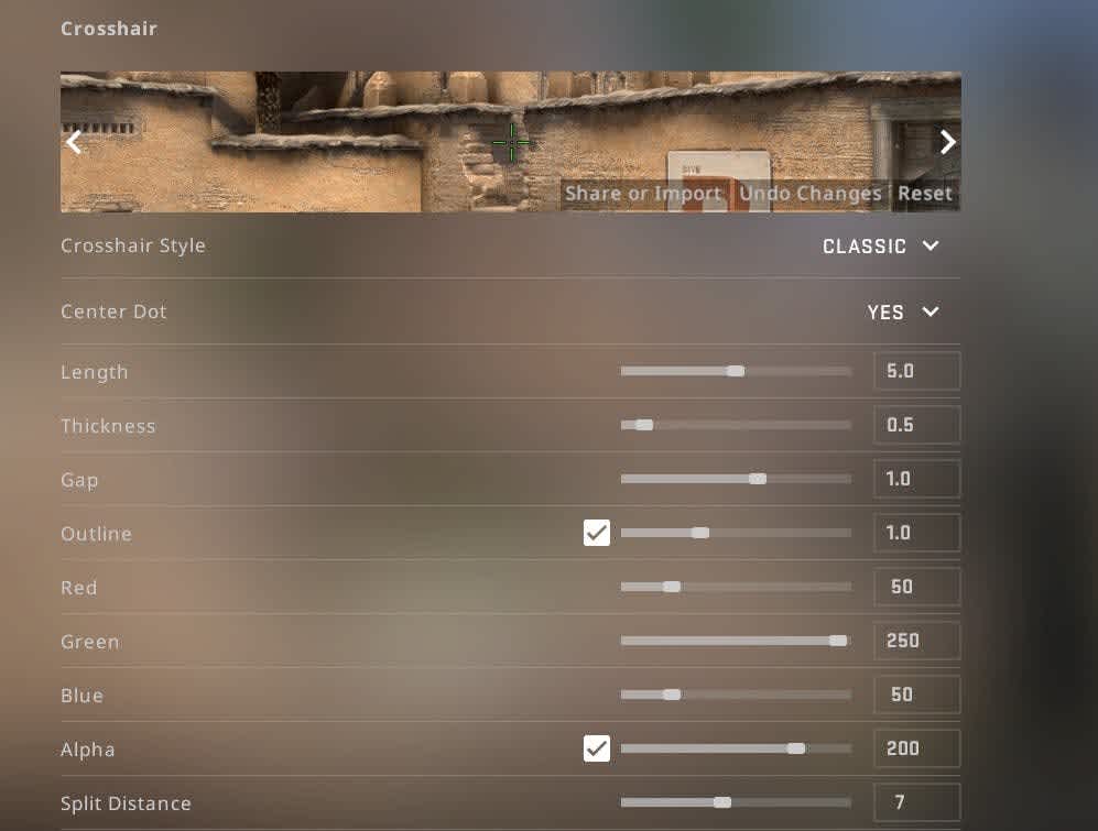 CS GO crosshair codes