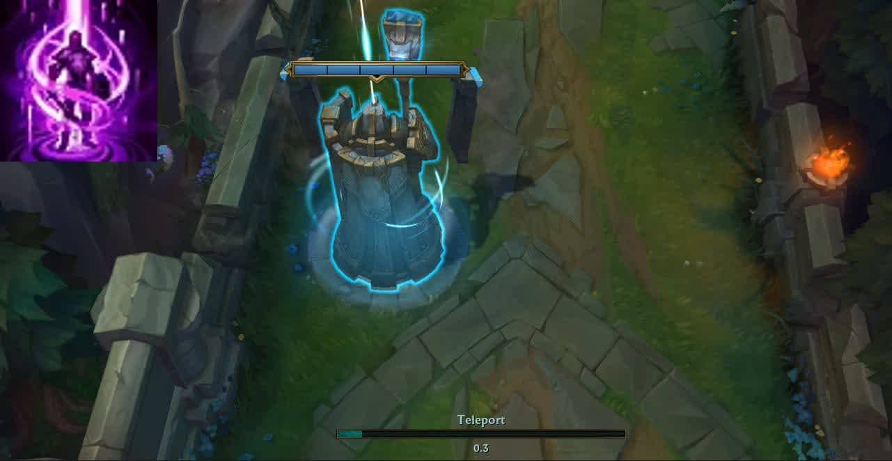 League of Legends summoner spells: Teleport