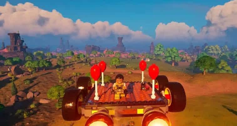 Vehículos en LEGO Fortnite