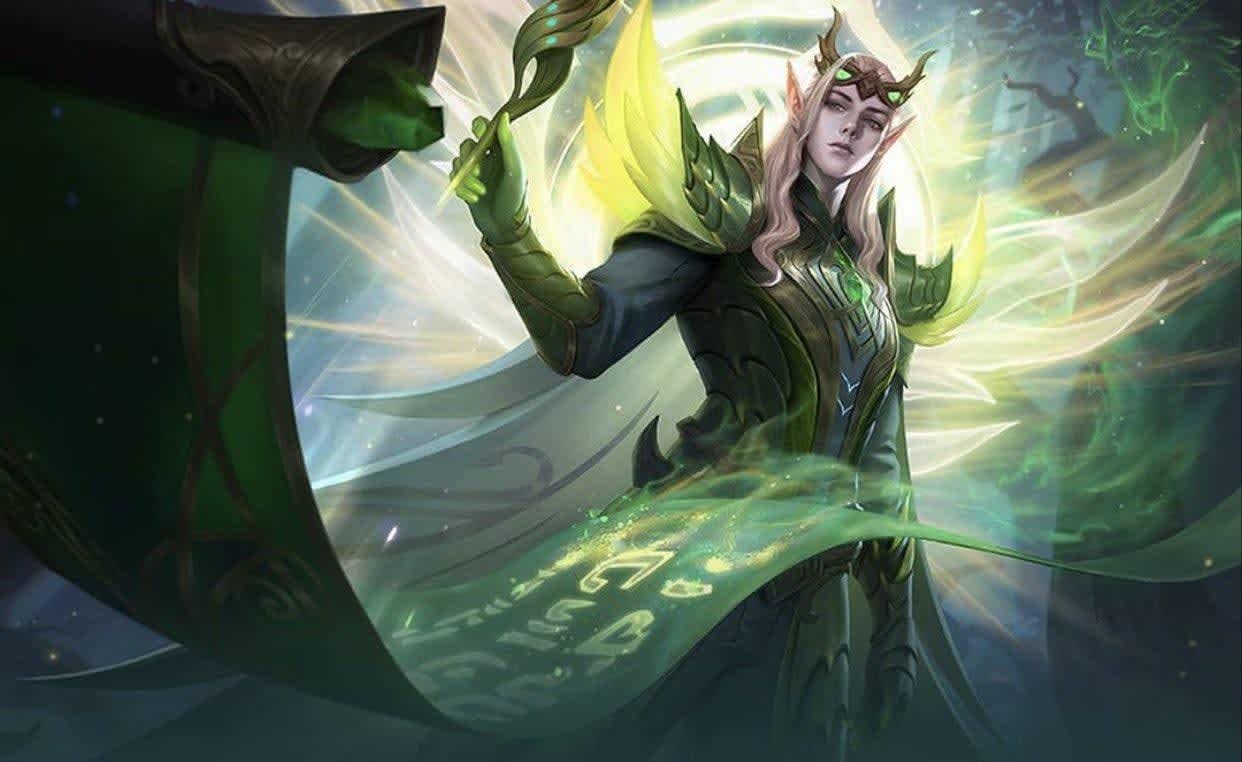 Mobile Legends skin: Rattan Dragon Estes