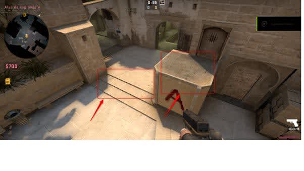 counter strike mirage smokes