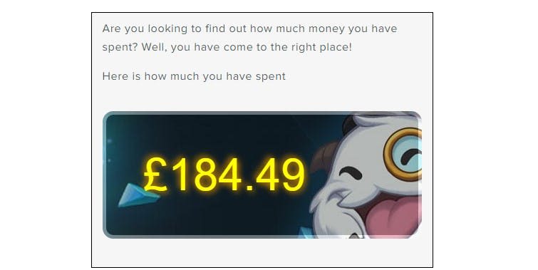 How Much Have I Spent on League? | Find Out Today | Rivalry