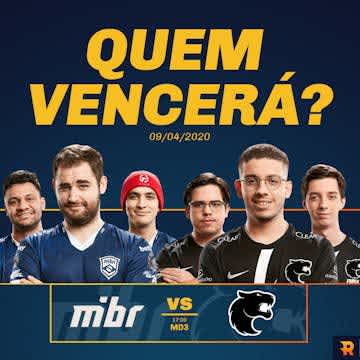 FURIA e MIBR se enfrentam valendo permanência na ESL Pro League