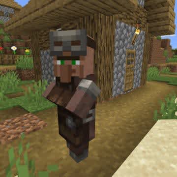 Aldeanos Minecraft