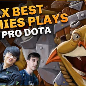 The SIX BEST TECHIES Plays in Pro Dota 2